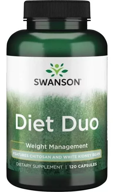 SUPLEMENTO ALIMENTICIO SWANSON DIET DUO 120 CAPSULAS CONTROL PESO - 1