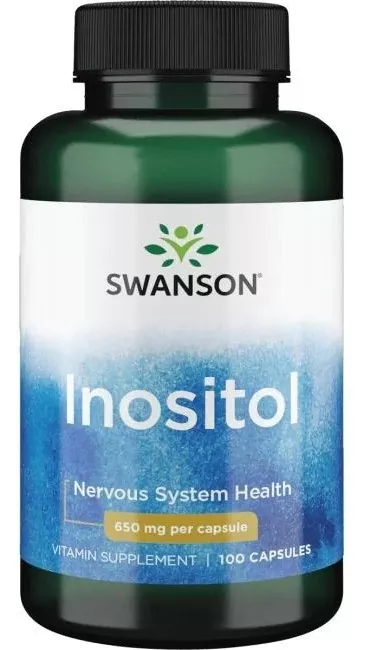 INOSITOL 650MG 100CÁP SWANSON - 1