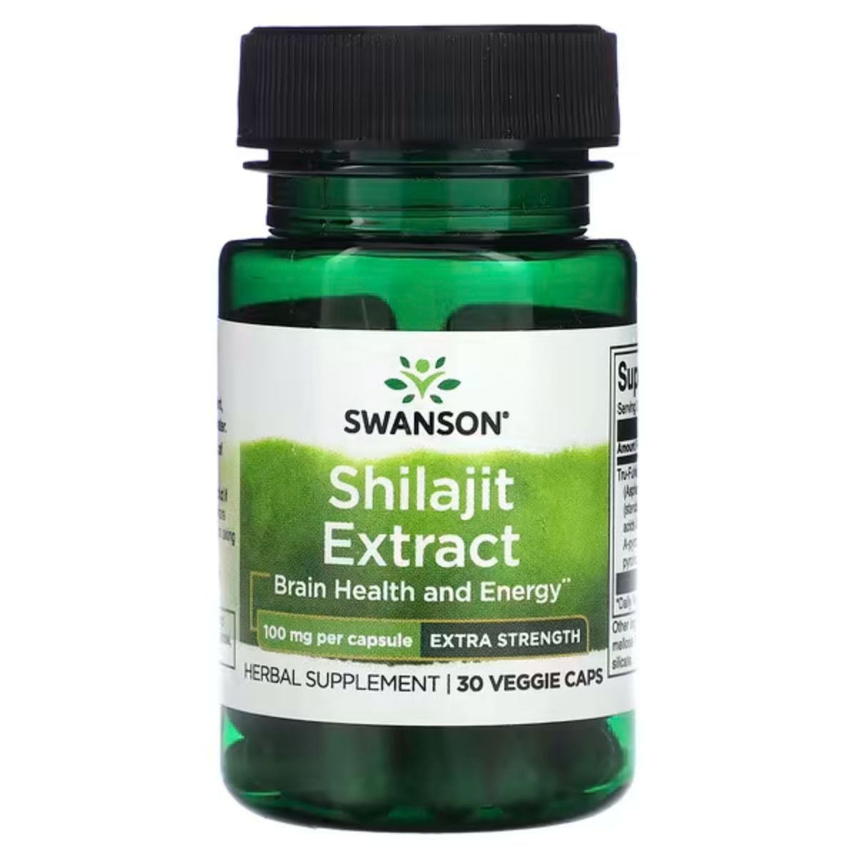 SHILAJIT EXTRACTO SWANSON 100MG 30 CAPSULAS - 1