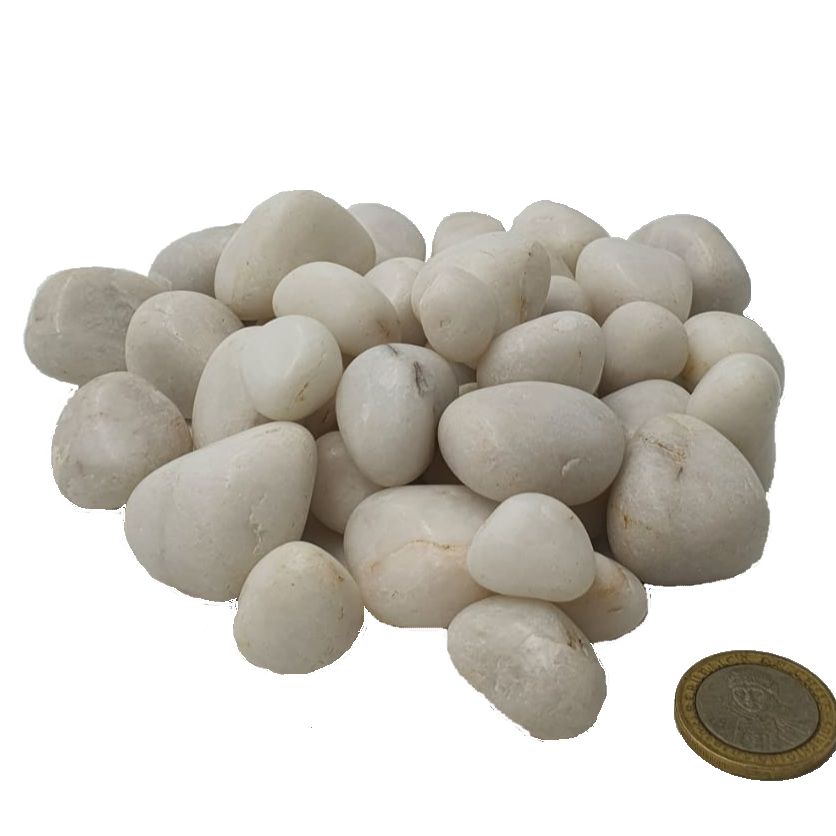 PIEDRA DECORATIVA HINDU BLANCA - 2