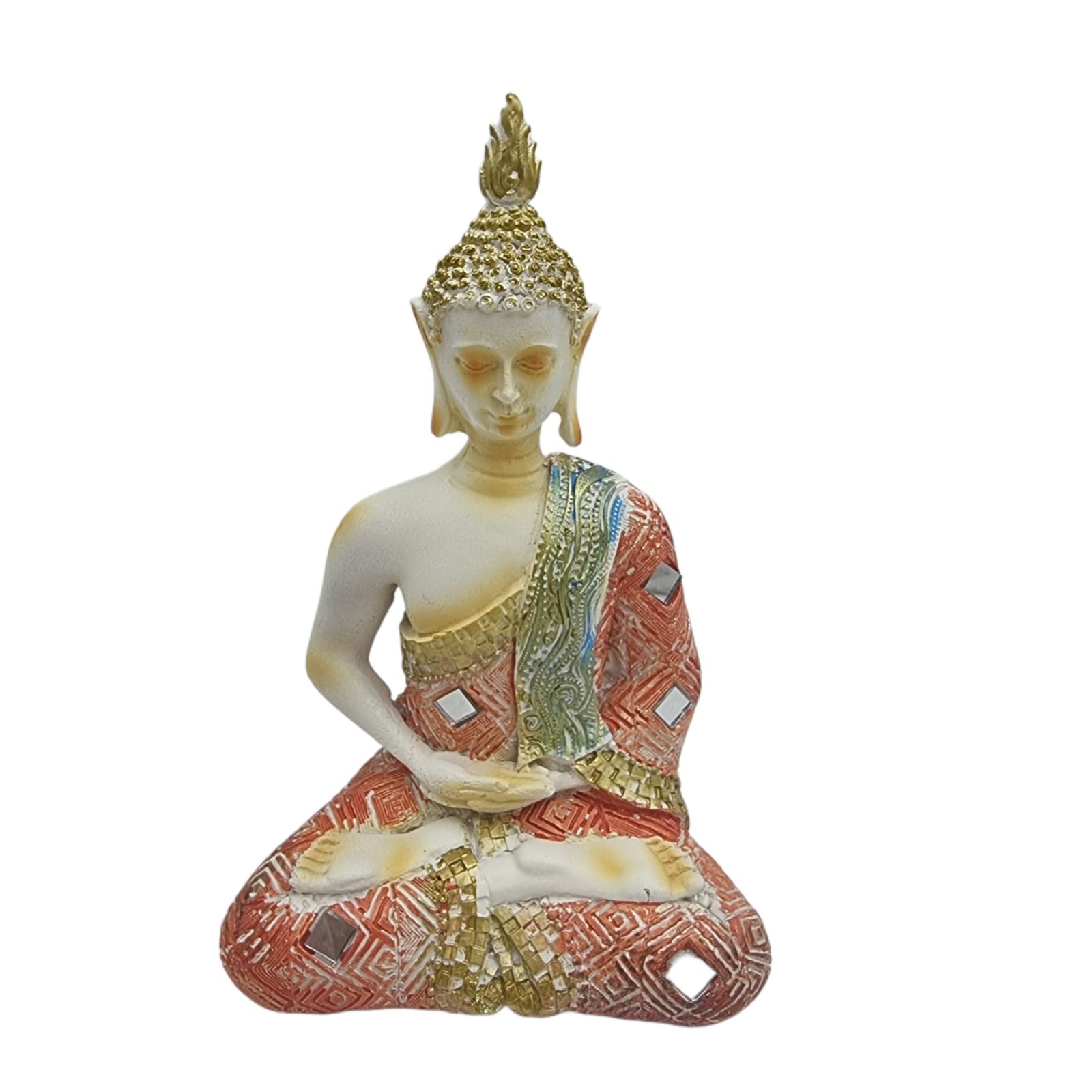 BUDA ESTADO MEDITACIÓN MARFIL 20 CM - 1