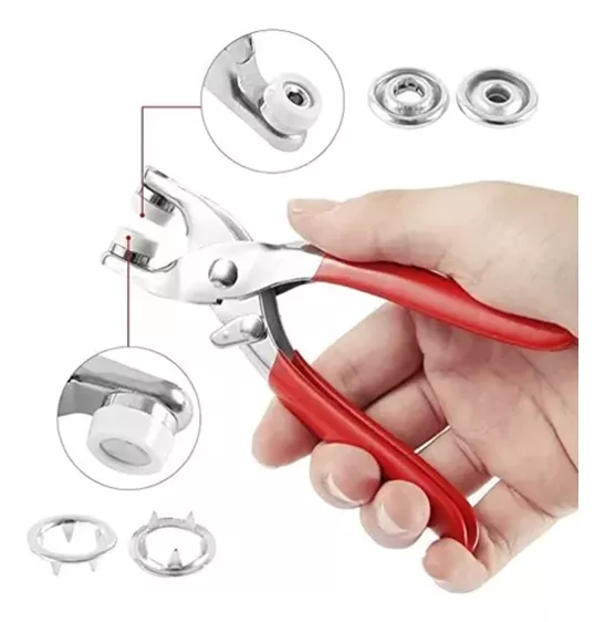 PINZA REMACHADORA BROCHES METALICOS MAS 25BROCHES PLIERS - 4