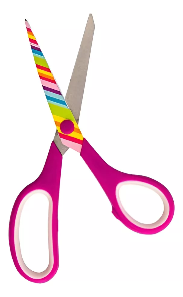 TIJERA SINGER 7.75 CON ESTAMPADO ARCOÍRIS - 1