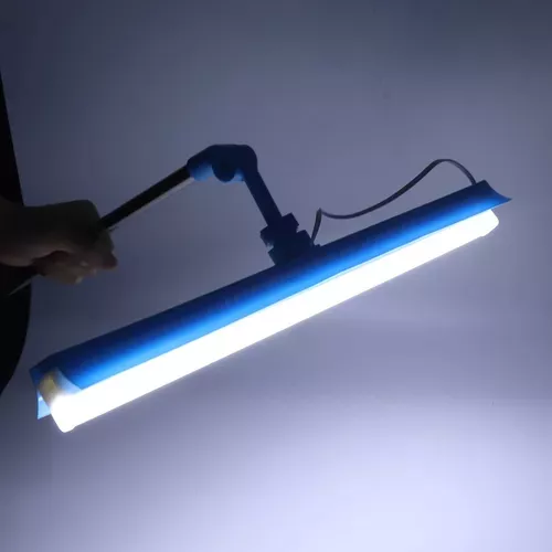 LÁMPARA LED PORTA CONO MÁQUINA COSER INDUSTRIAL NEGRO - 3