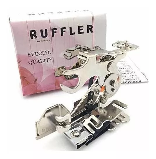 PRENSATELA SINGER RUFFLER PLISADO MÁQUINA CASERA NEGRO - 1
