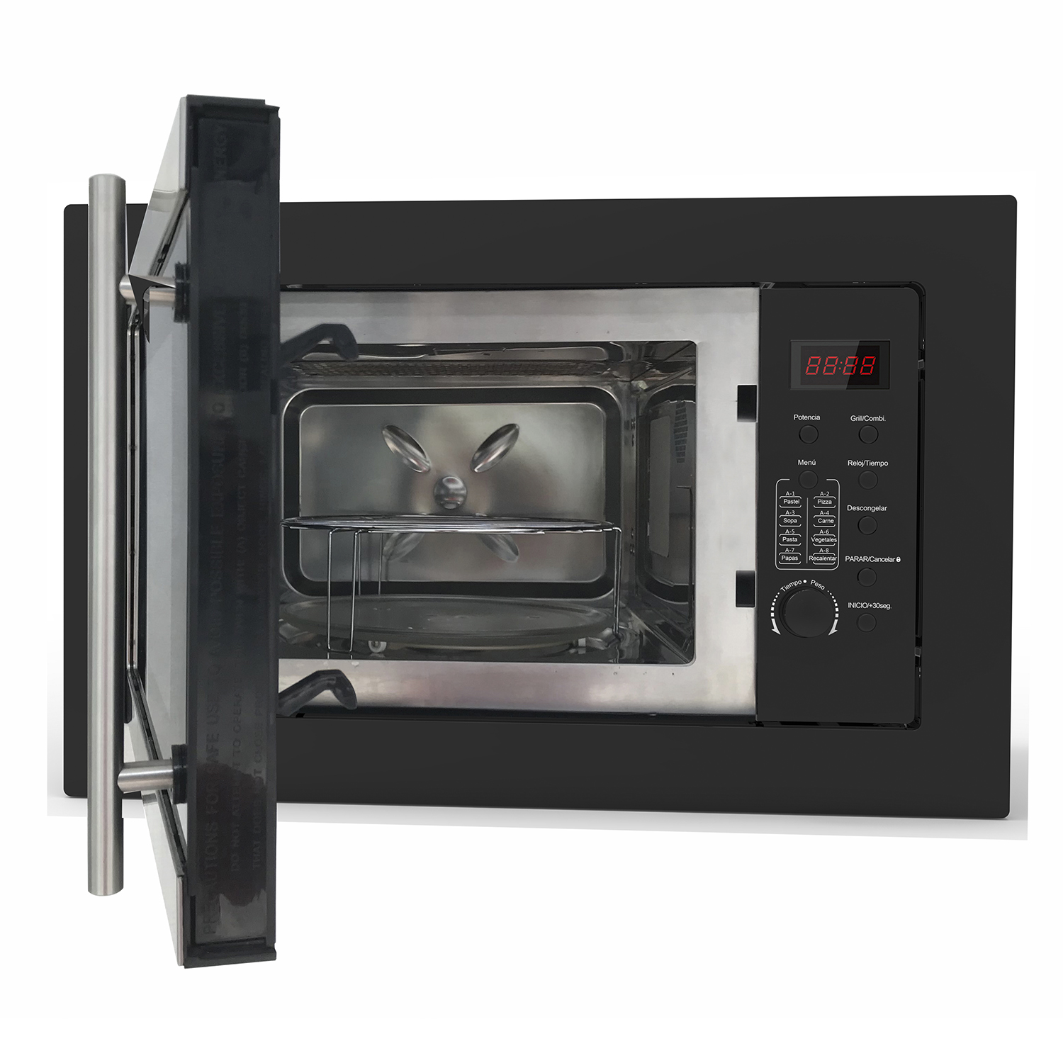 MICROONDAS EMPOTRADO GRÖNER BLACK GRILL 25L - 2