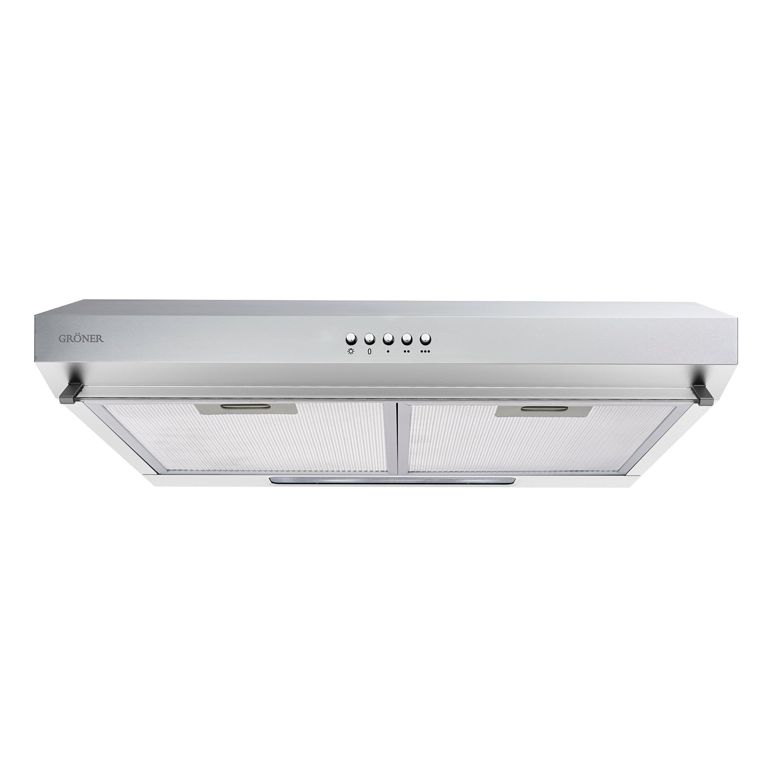 CAMPANA GRONER ANCHO 60 CM QHD1 EXTRACTORA INOX - 5