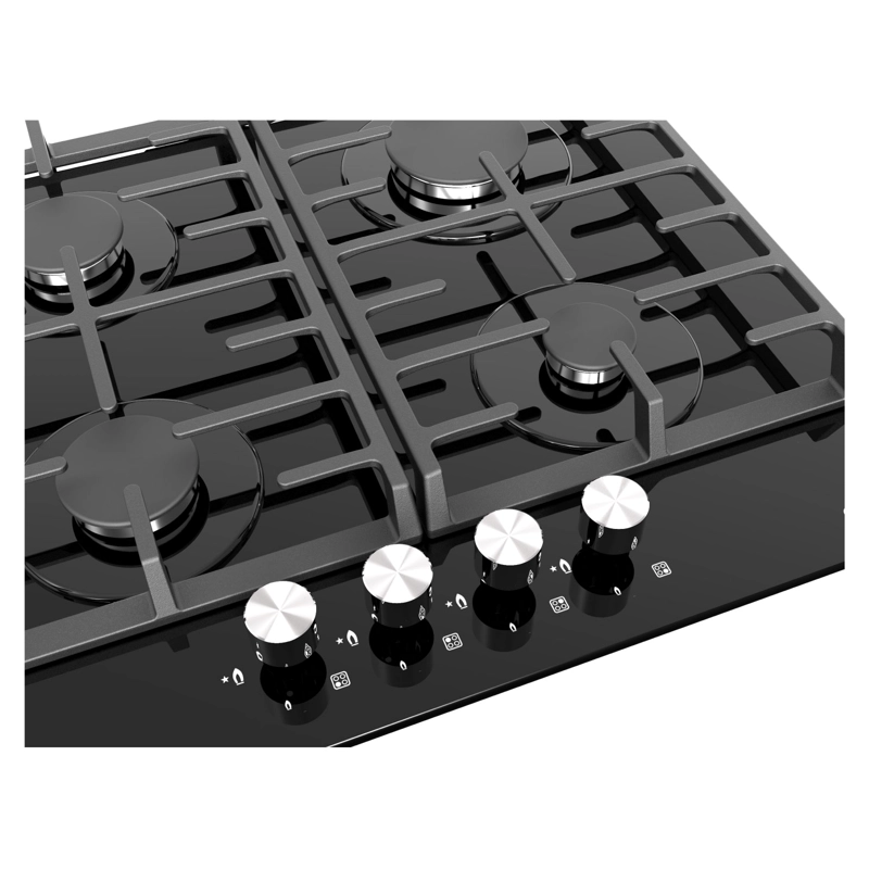 ENCIMERA A GAS GRÖNER 4 PLATOS QEG4V VITRO - 5