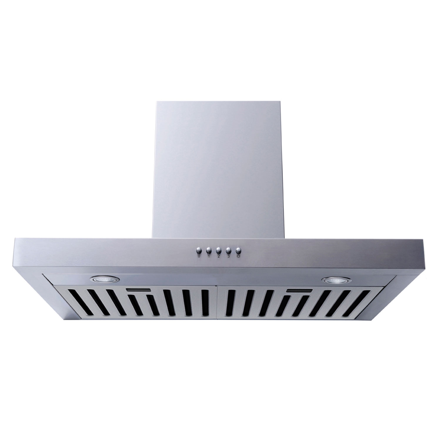 CAMPANA GRONER ANCHO 60 CM QCH60I DECORATIVA INOX - 1