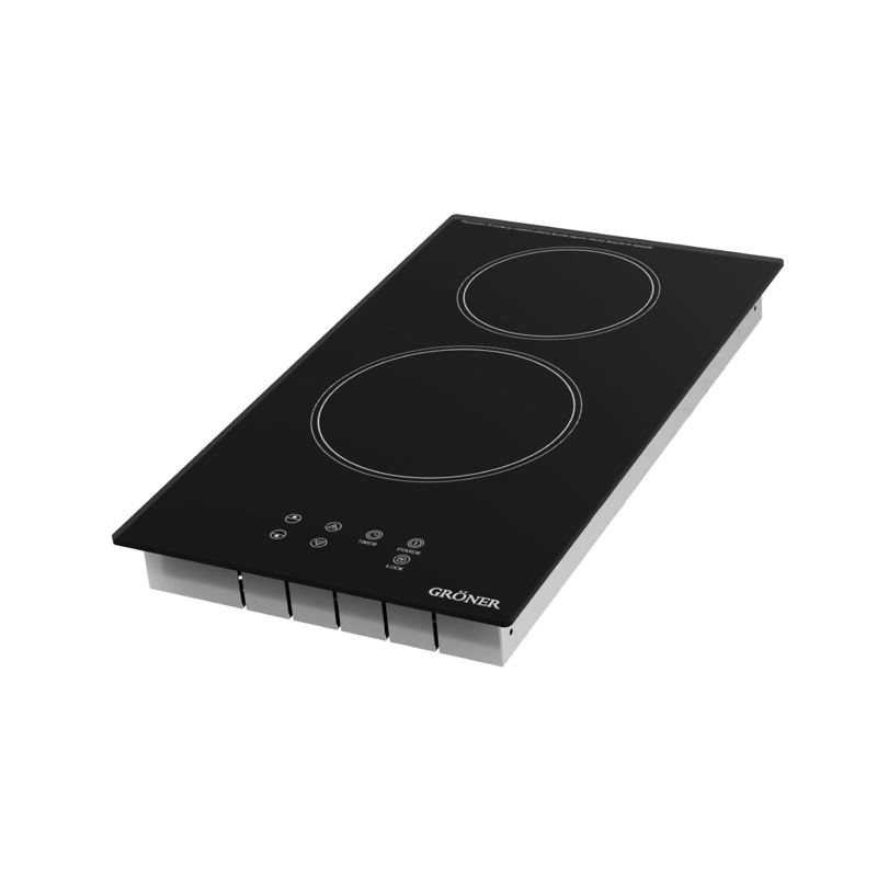 ENCIMERA VITROCERAMICA GRÖNER TOUCH BLACK 2Q - 3