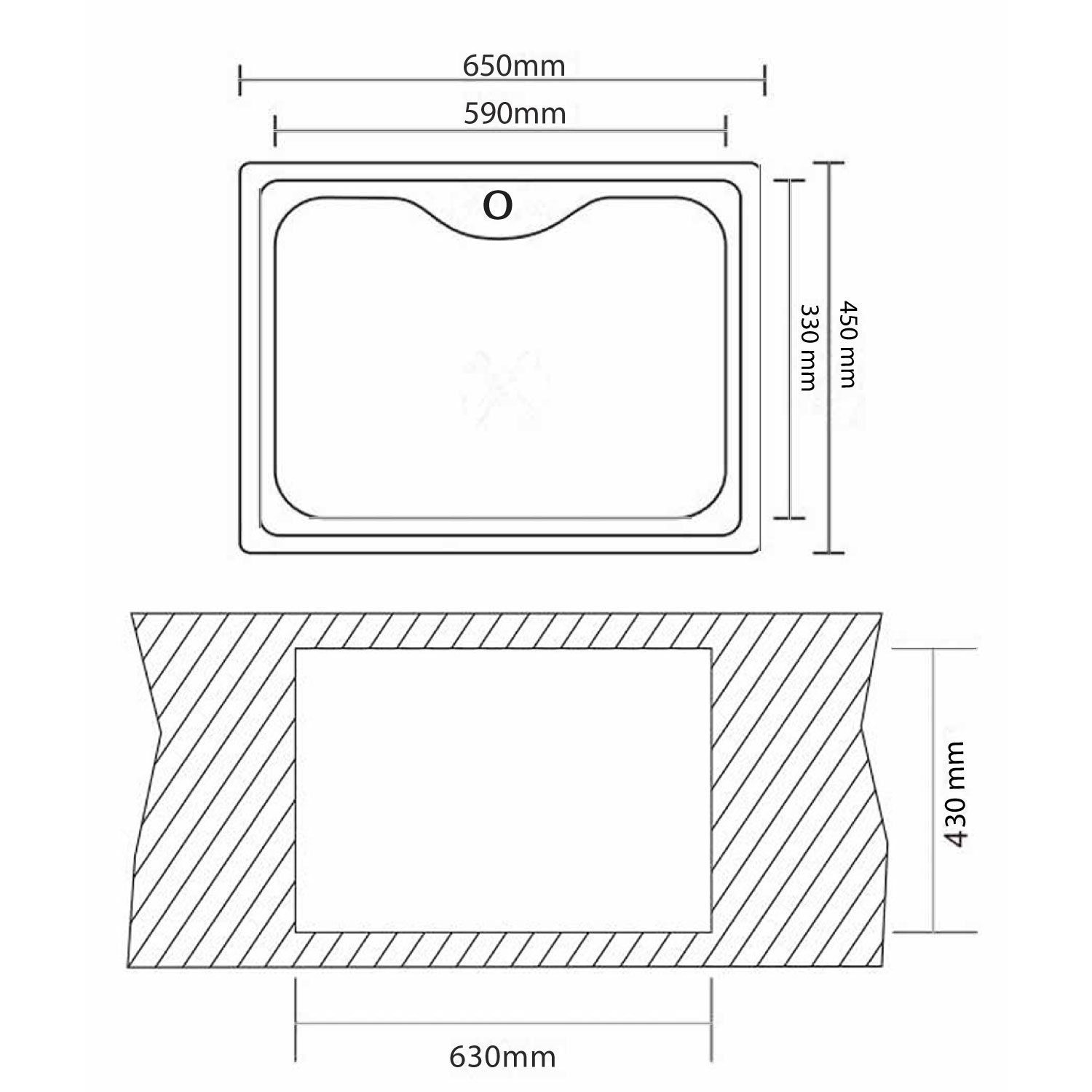 LAVAPLATOS GRONER 1C GRÖNER INOX 650 ZELA650 63 CM - 4