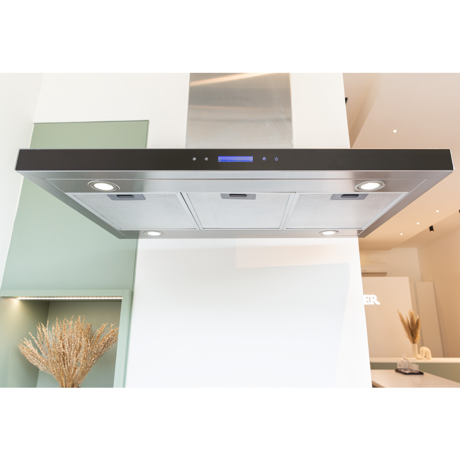 CAMPANA GRONER ANCHO 90 CM QCIS90T ISLA TOUCH - 4