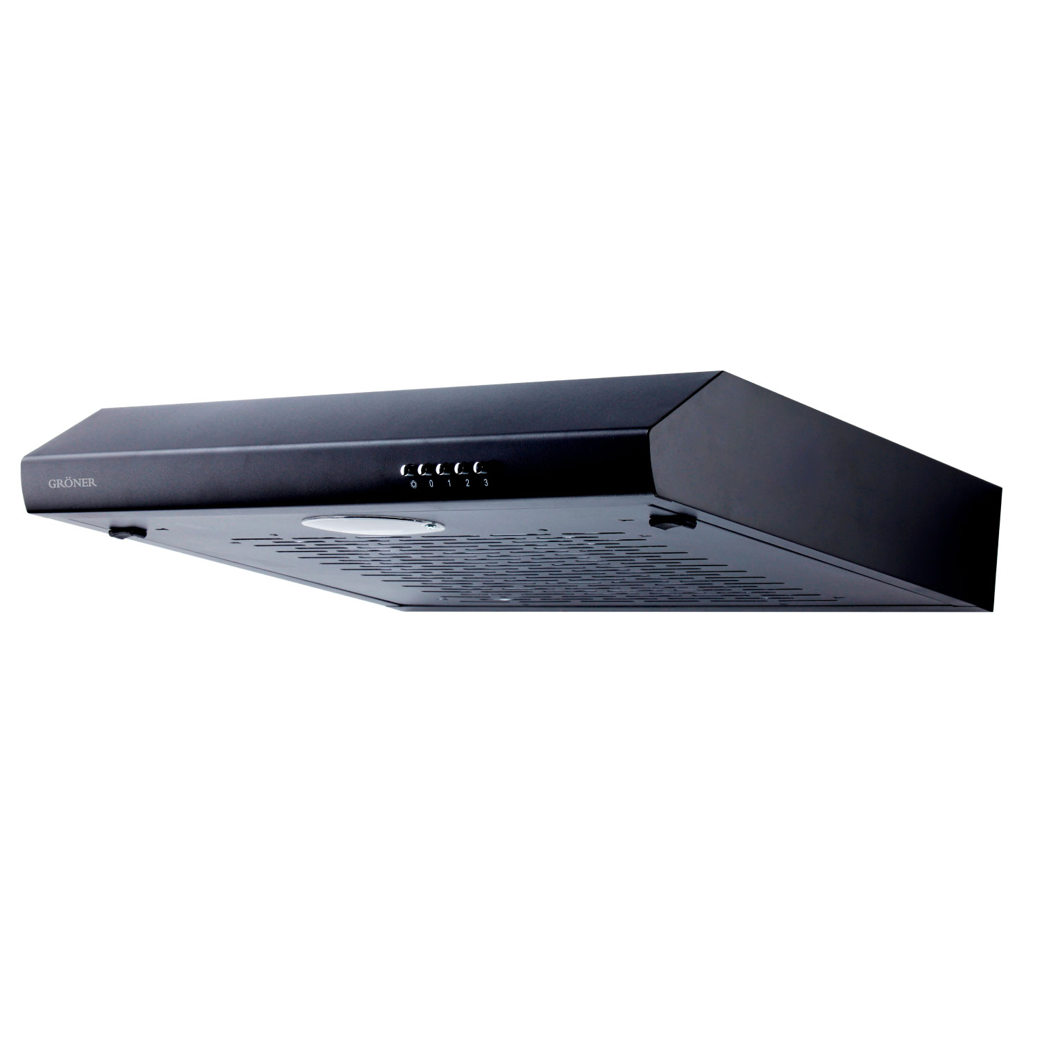 CAMPANA GRONER ANCHO 60 CM QTC60B COCINA EXTRACTORA BLACK - 3