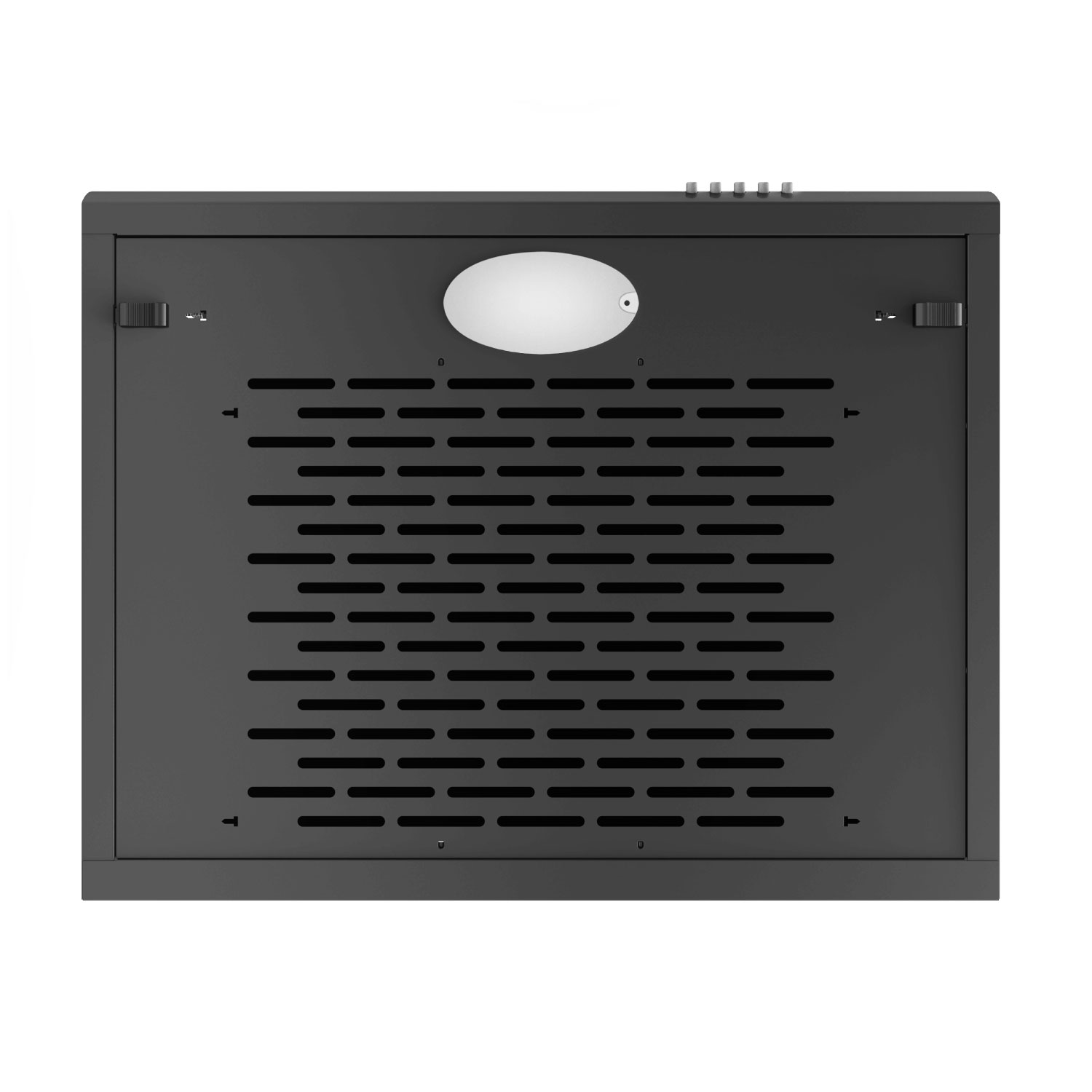 CAMPANA GRONER ANCHO 60 CM QTC60B COCINA EXTRACTORA BLACK - 4