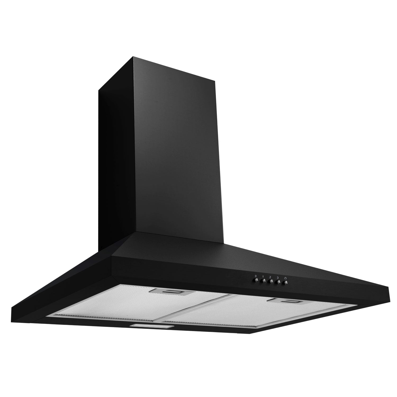 CAMPANA GRONER PIRAMIDAL BLACK 60CM - 2