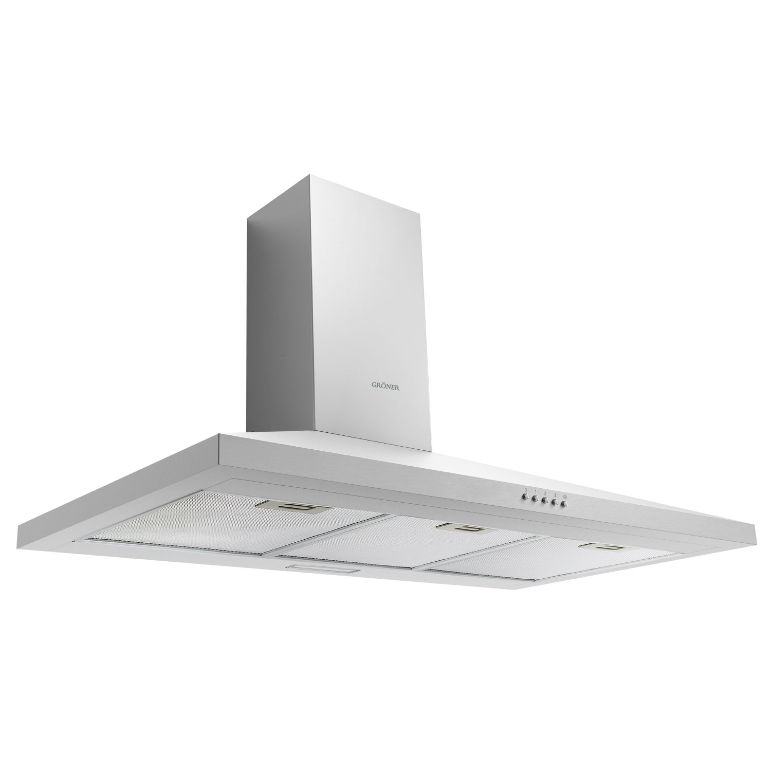 CAMPANA PIRAMIDAL GRÖNER INOX 90CM - 2