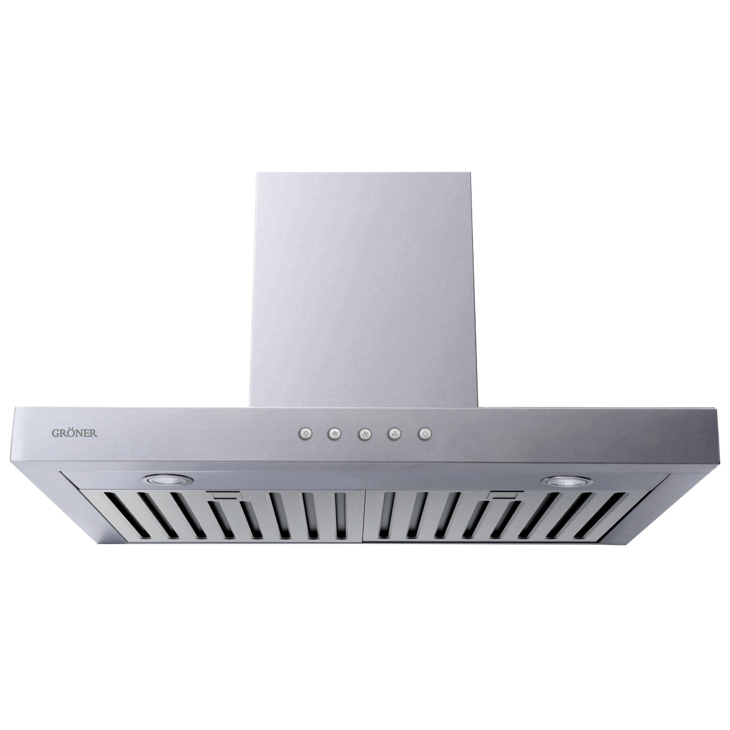 CAMPANA DECORATIVA GRÖNER INOX ST 60CM. - 2
