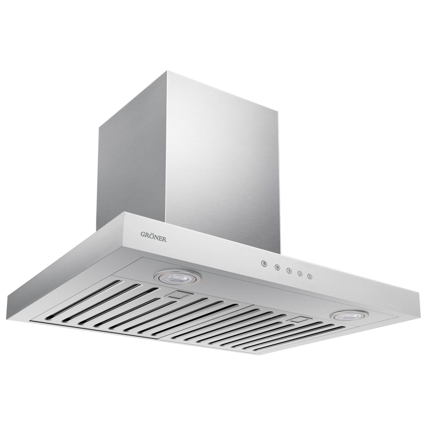 CAMPANA DECORATIVA GRÖNER INOX ST 60CM. - 3