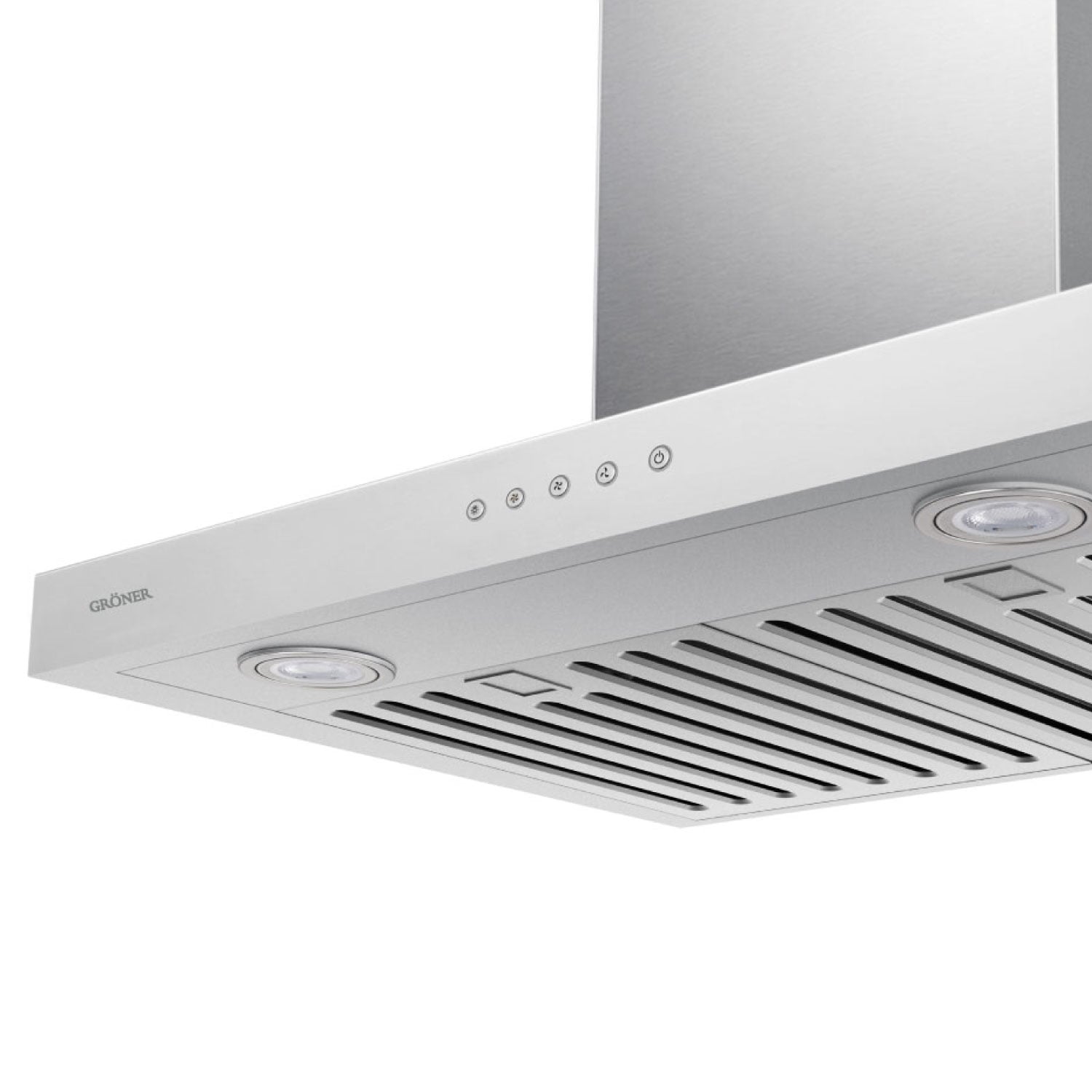 CAMPANA DECORATIVA GRÖNER INOX ST 60CM. - 4
