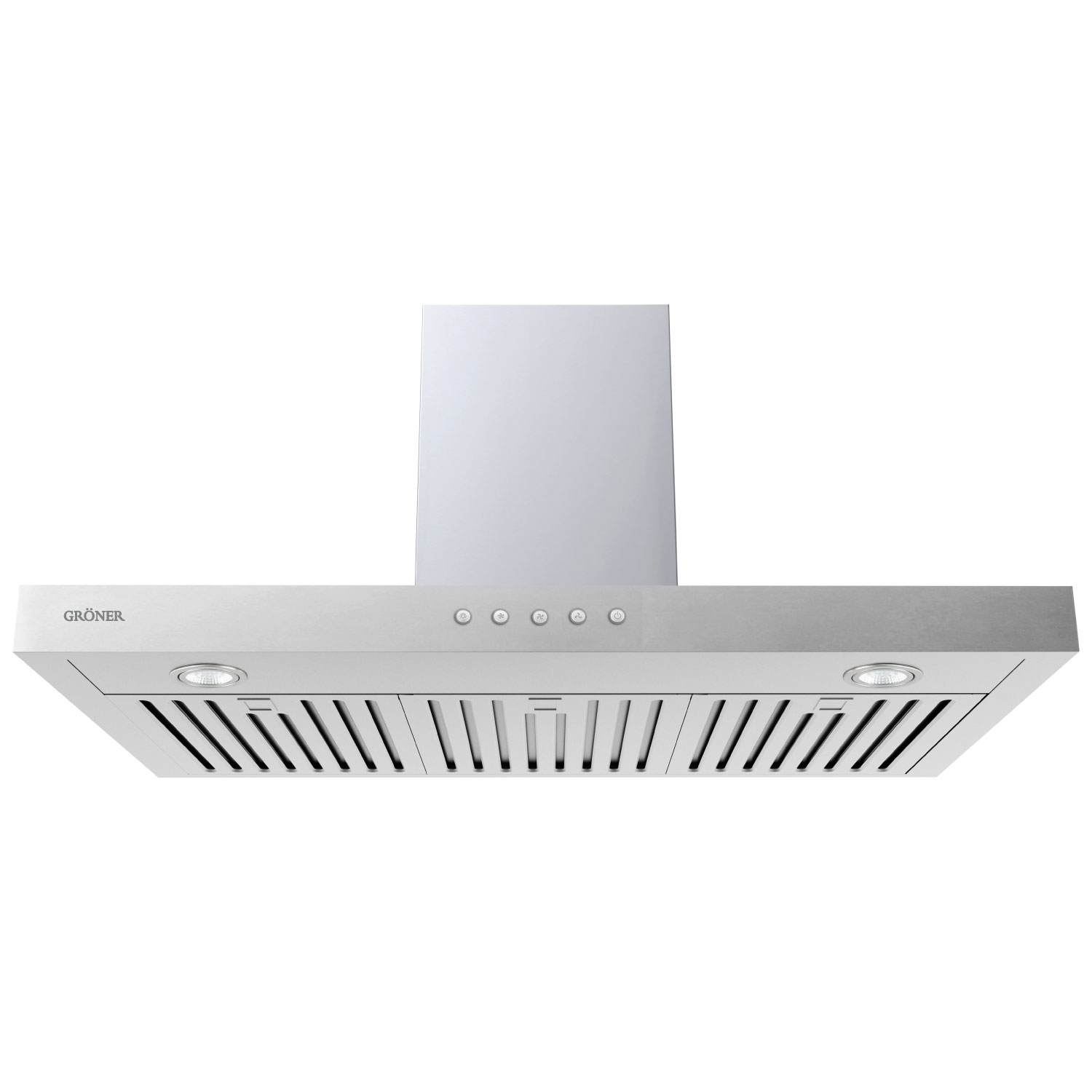 CAMPANA DECORATIVA GRÖNER INOX ST 90CM - 2