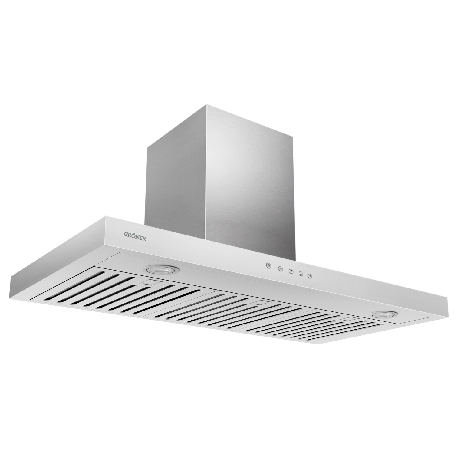 CAMPANA DECORATIVA GRÖNER INOX ST 90CM - 3