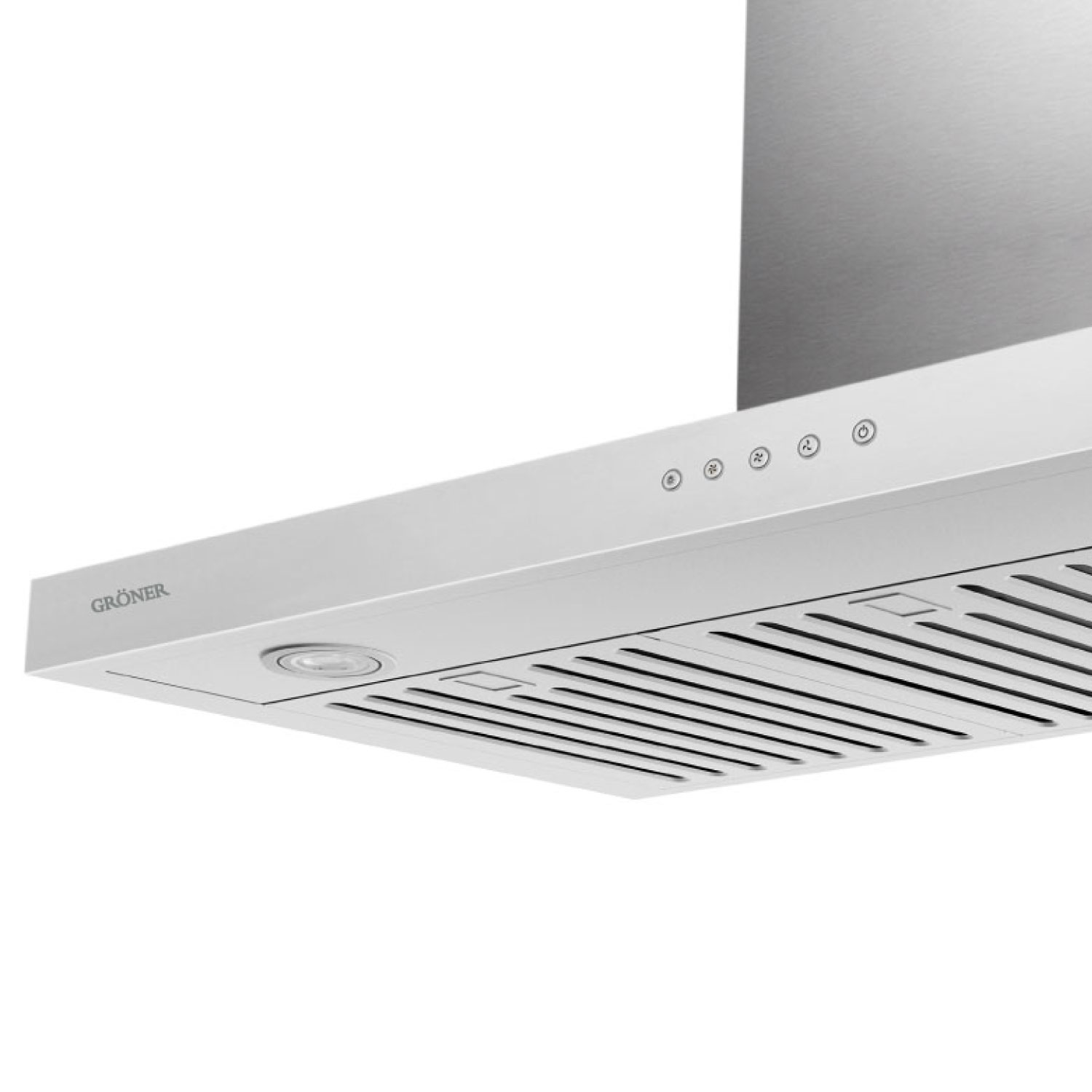 CAMPANA DECORATIVA GRÖNER INOX ST 90CM - 4