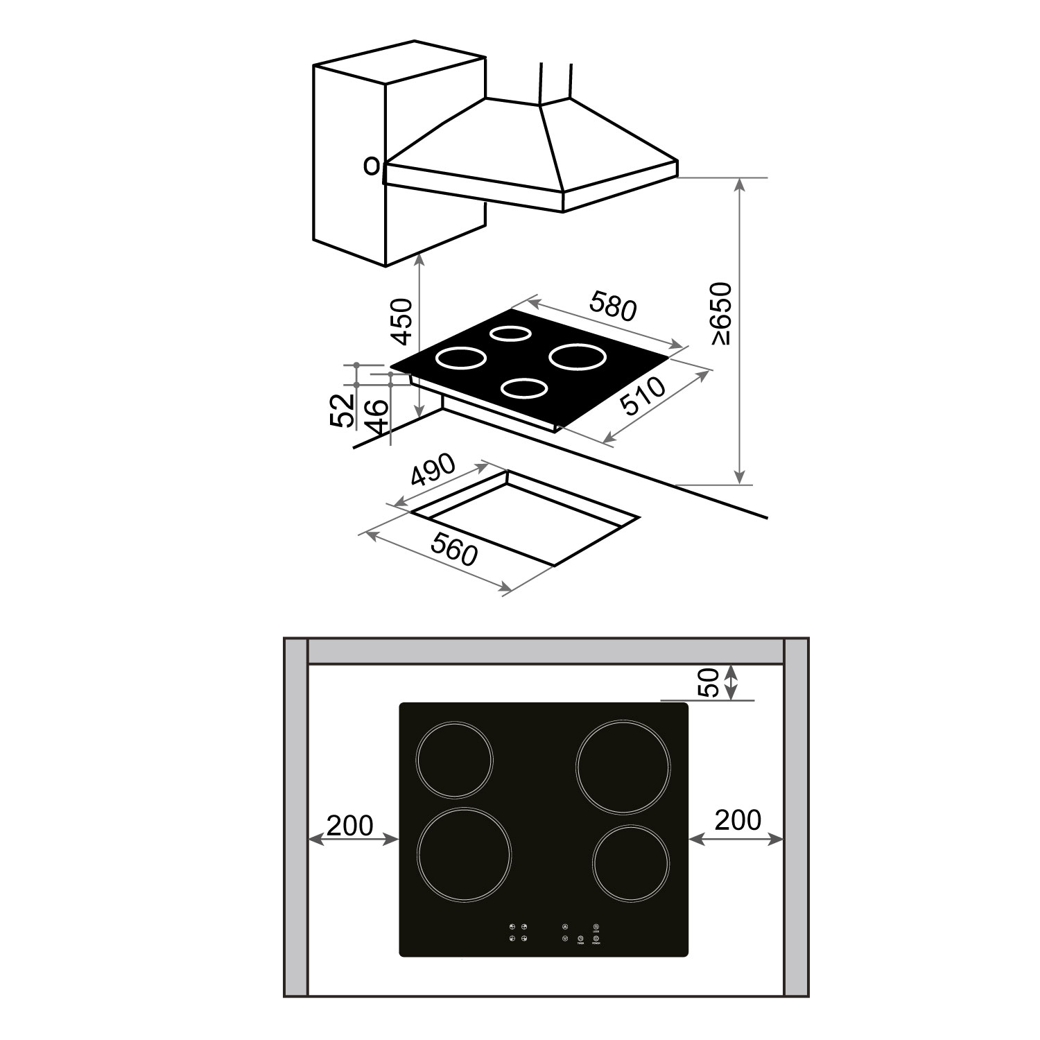 KIT DIGITAL BLACK 4Q | GRONER - 5
