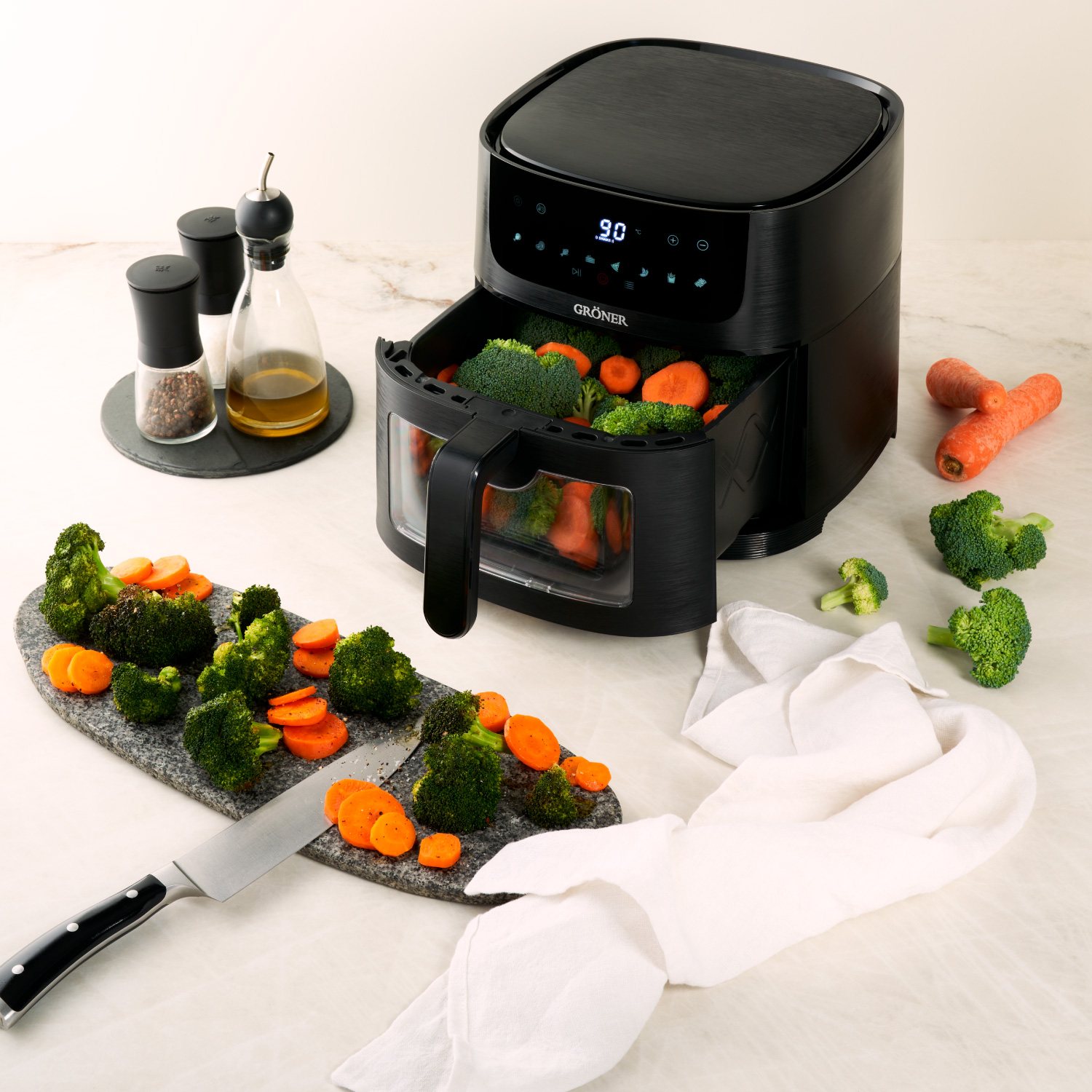 FREIDORA DE AIRE DIGITAL GRÖNER 6L - 7