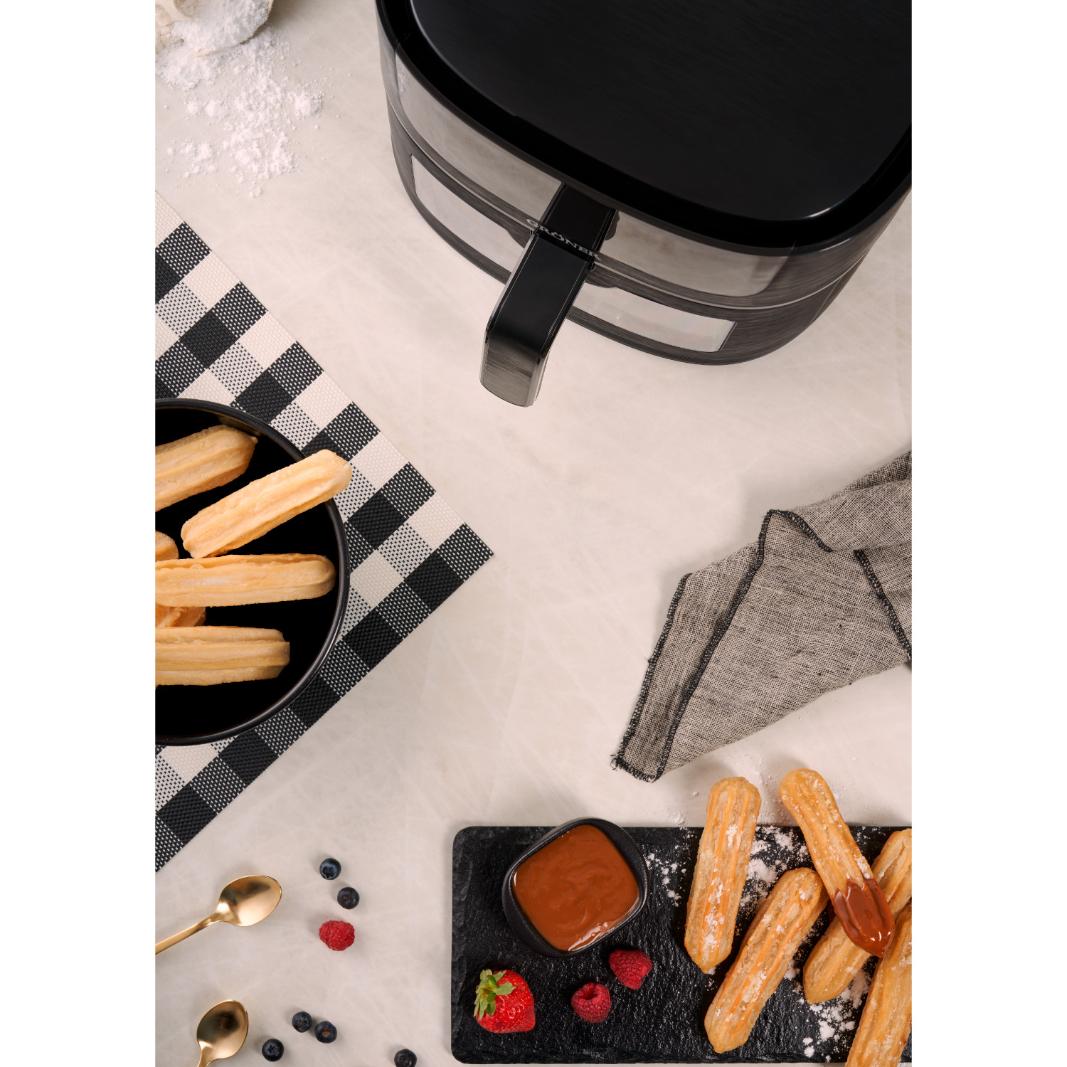 FREIDORA DE AIRE DIGITAL GRÖNER 7L - 8