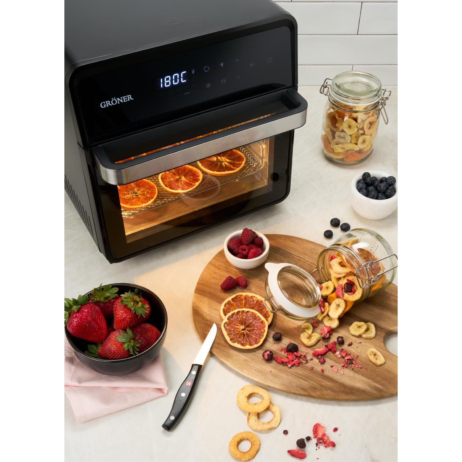 HORNO FREIDORA DE AIRE GRONER GRÖNER 16L - 3