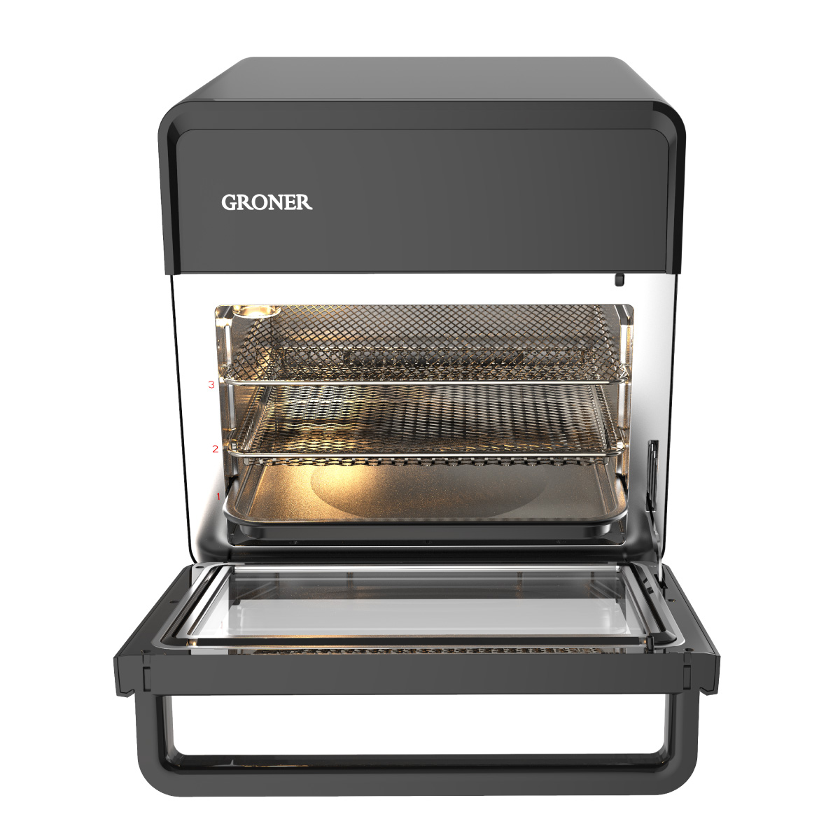 HORNO FREIDORA DE AIRE GRONER GRÖNER 16L - 6