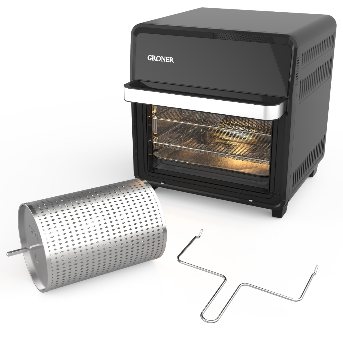 HORNO FREIDORA DE AIRE GRONER GRÖNER 16L - 7