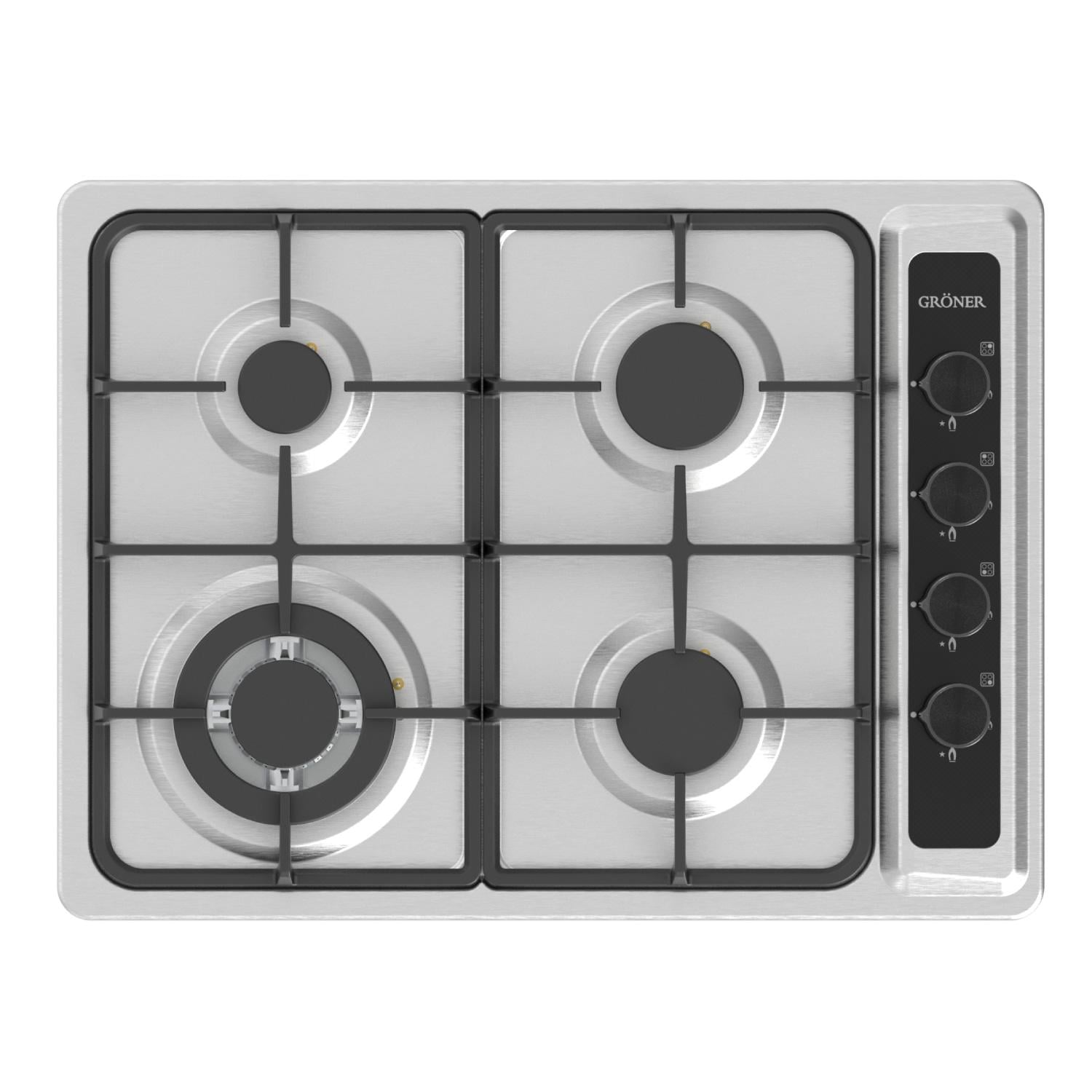 KIT HORNO ENCIMERA A GAS INOX 4Q - 3