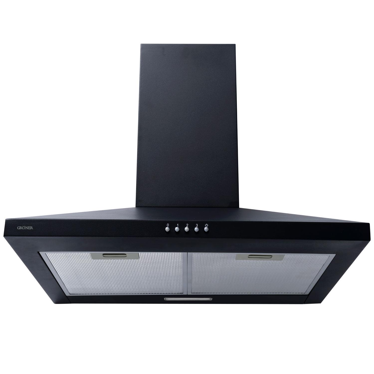 KIT FREIDORA DE AIRE DIGITAL 7L + CAMPANA PIRAMIDAL GRÖNER BLACK 60 CM - 6