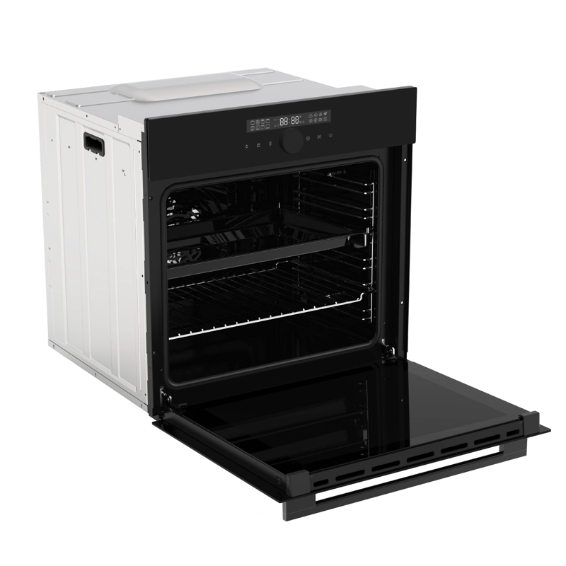 HORNO ELE CTRICO EMPOTRABLE GRÖNER DELUXE AIR FRY BLACK MATTE 16F 76L - 4