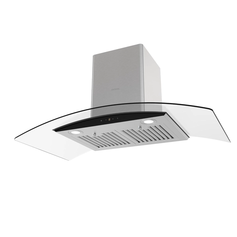 GRONER CAMPANA DECORATIVA GRÖNER INOX GLASS T90
