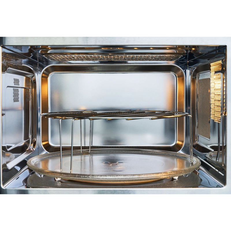 HORNO MICROONDAS EMPOTRABLE GRÖNER BLACK MATTE GRILL 25L - 6