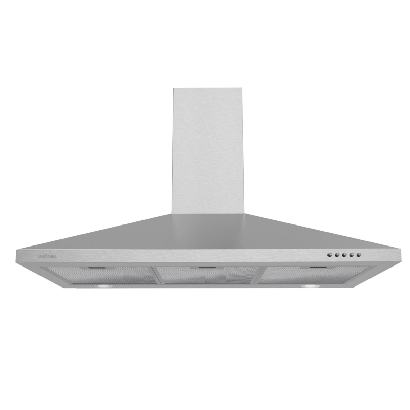 CAMPANA PIRAMIDAL GRÖNER INOX T90 - 1