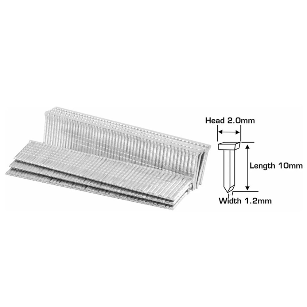 CLAVO TOTAL THT39103 GRAPADORA MANUAL 10 X 1.2 MM CAJA 1000 UNIDADES METAL - 2