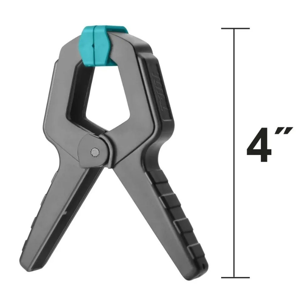 PINZA TOTAL THT13342 ABRAZADERA RESORTE 4 PULGADAS P CARPINTERIA - 2