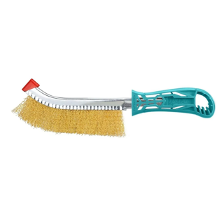 CEPILLO ESCOBILLA ALAMBRE RIZADA 250MM TOTAL THT92102 - 1