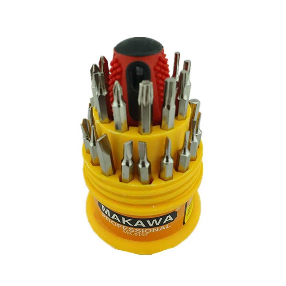 DESTORNILLADOR CON 31 PUNTAS SET DE HERRAMIENTA RELOJ MAKAWA MK0197 - 2