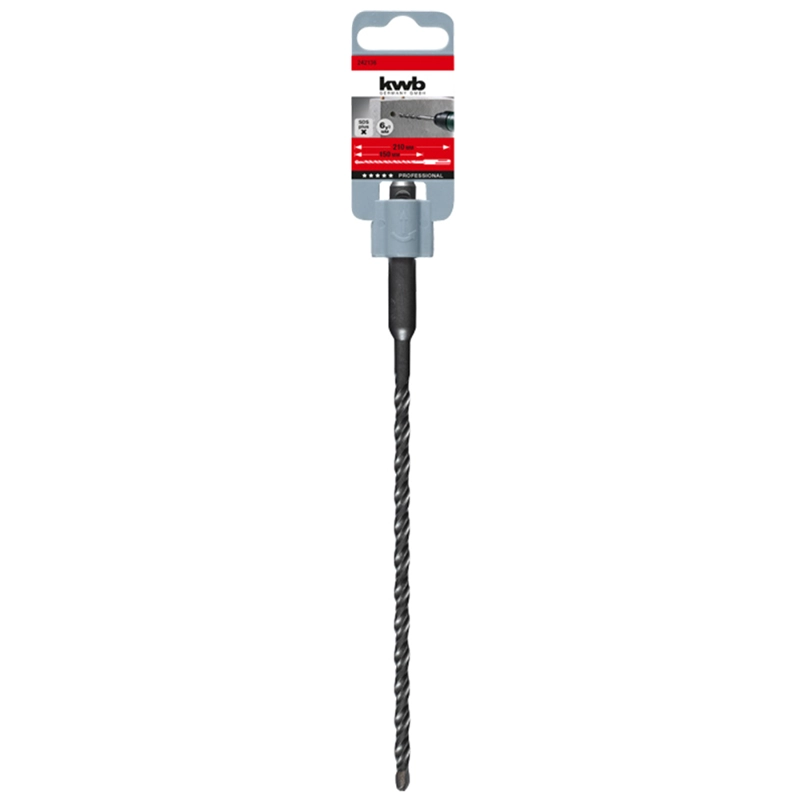 BROCA PARA CONCRETO SDS PLUS 210X150X8MM KWB 242138 - 1