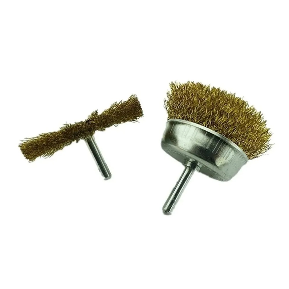 KIT TOOLMAK TMK19434 SET JUEGO DE ESCOBILLAS REDONDAS 2 PIEZAS - 2