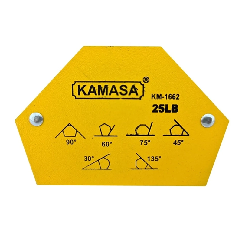 ESCUADRA MAGNE TICA 25 LBS PARA SOLDAR MULTI-ANGULO KAMASA KM-1662 - 1