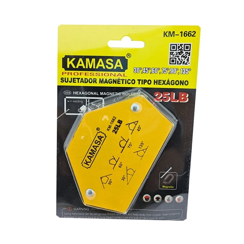ESCUADRA MAGNE TICA 25 LBS PARA SOLDAR MULTI-ANGULO KAMASA KM-1662 - 2