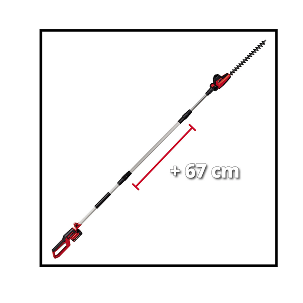 CORTASETO PODADOR DE ALTURA INALÁMBRICO 18V BATERIA + CARGADOR EINHELL 5620000116 - 2