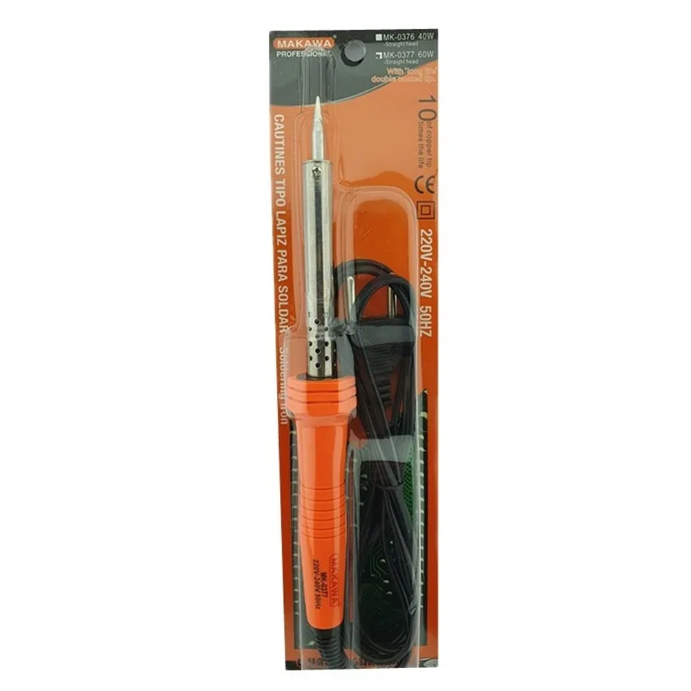 CAUTIN TIPO LAPIZ PARA SOLDAR 60 WATTS 220V MAKAWA MK0377 - 2