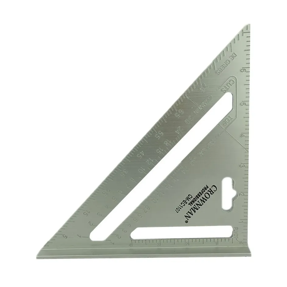 ESCUADRA TALON RÁPIDA 7 PULGADAS DE ALUMINIO CROWNMAN CMEC1107 - 1