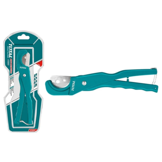 TIJERA CORTADOR TUBOS PVC PLASTICO PP PU PE 3-35MM TOTAL THT53351 - 1